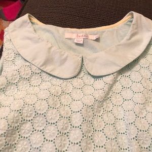 Boden tank with Peter Pan collar